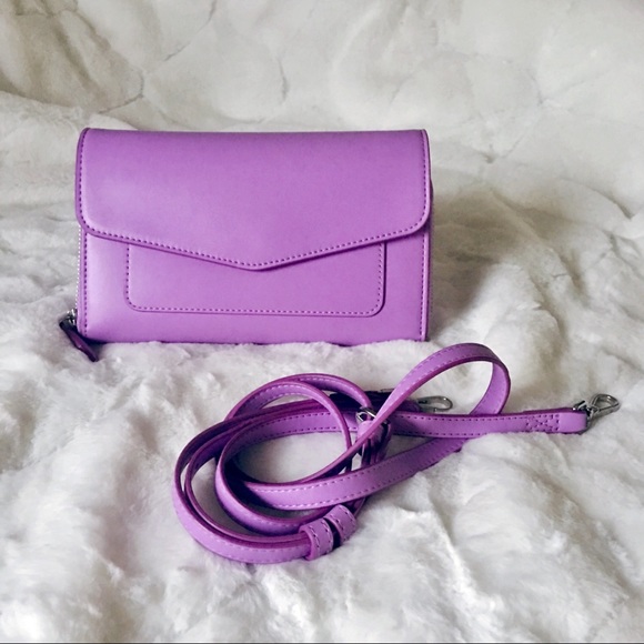 Vera Bradley Handbags - Lavender Crossbody/Clutch